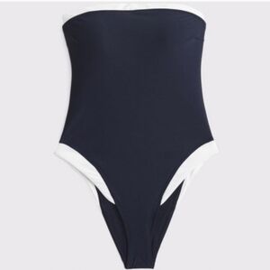 Abercrombie & Fitch A&F Marina One-Piece Adjustable Removable Straps Swimsuit